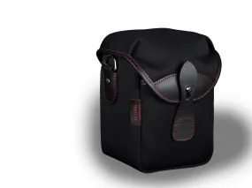 72 Camera Bag - Black Canvas / Black Leather / Red Stitching (50th Anniversary Limited Edition)