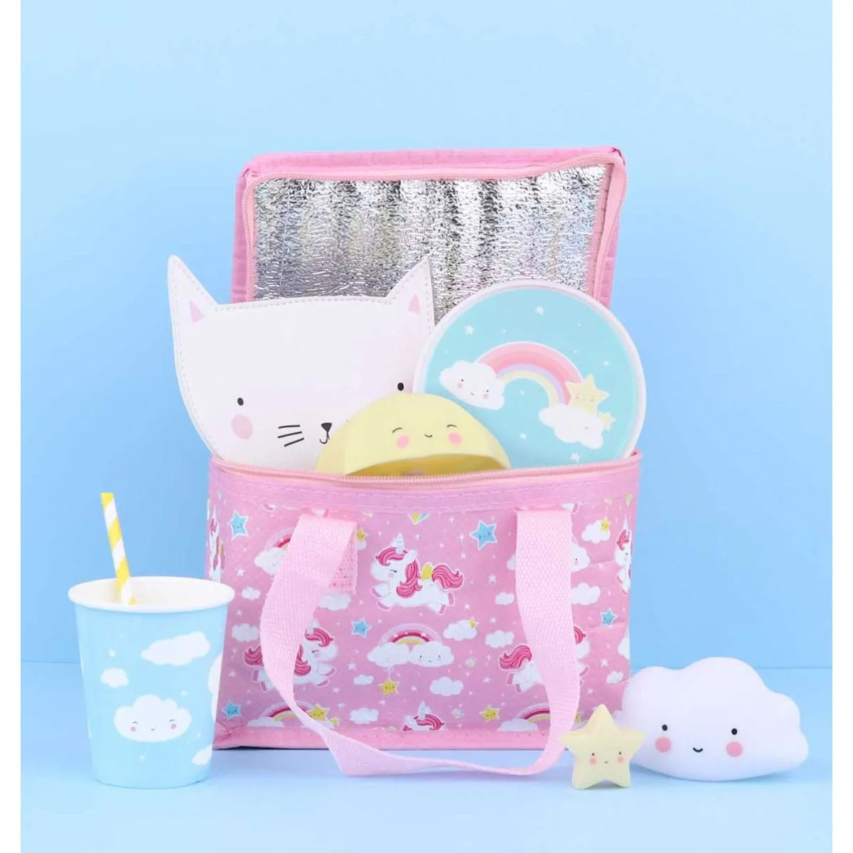 A Little Lovely Company Cool Bag Unicorn