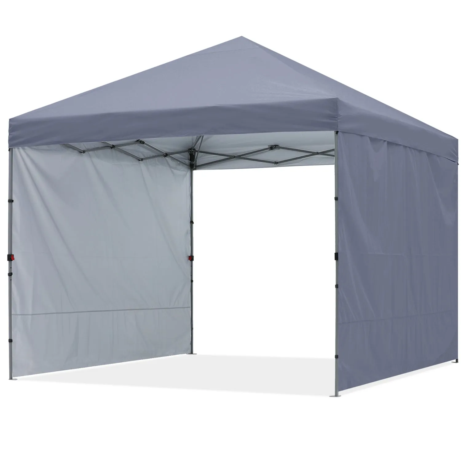 ABCCANOPY Outdoor Easy Pop up 10x10/8x8/6x6 Canopy Tent With 2 Sun Walls