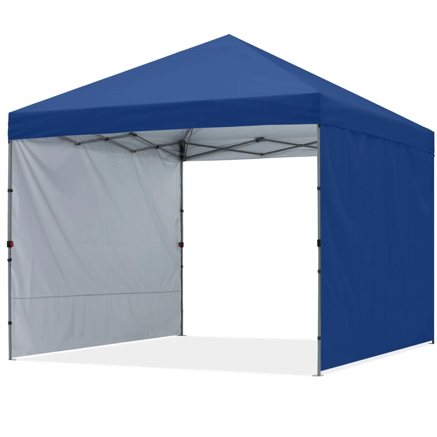 ABCCANOPY Outdoor Easy Pop up 10x10/8x8/6x6 Canopy Tent With 2 Sun Walls