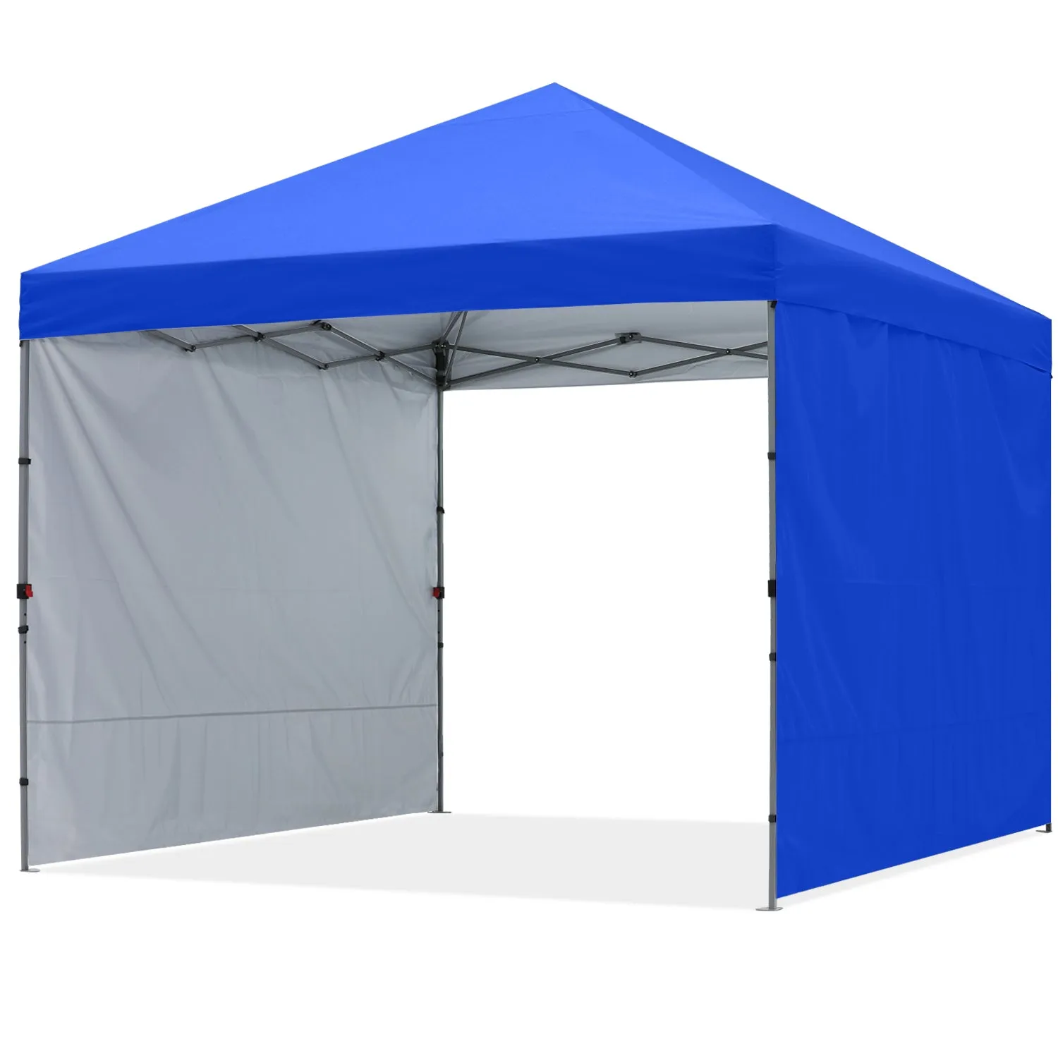 ABCCANOPY Outdoor Easy Pop up 10x10/8x8/6x6 Canopy Tent With 2 Sun Walls