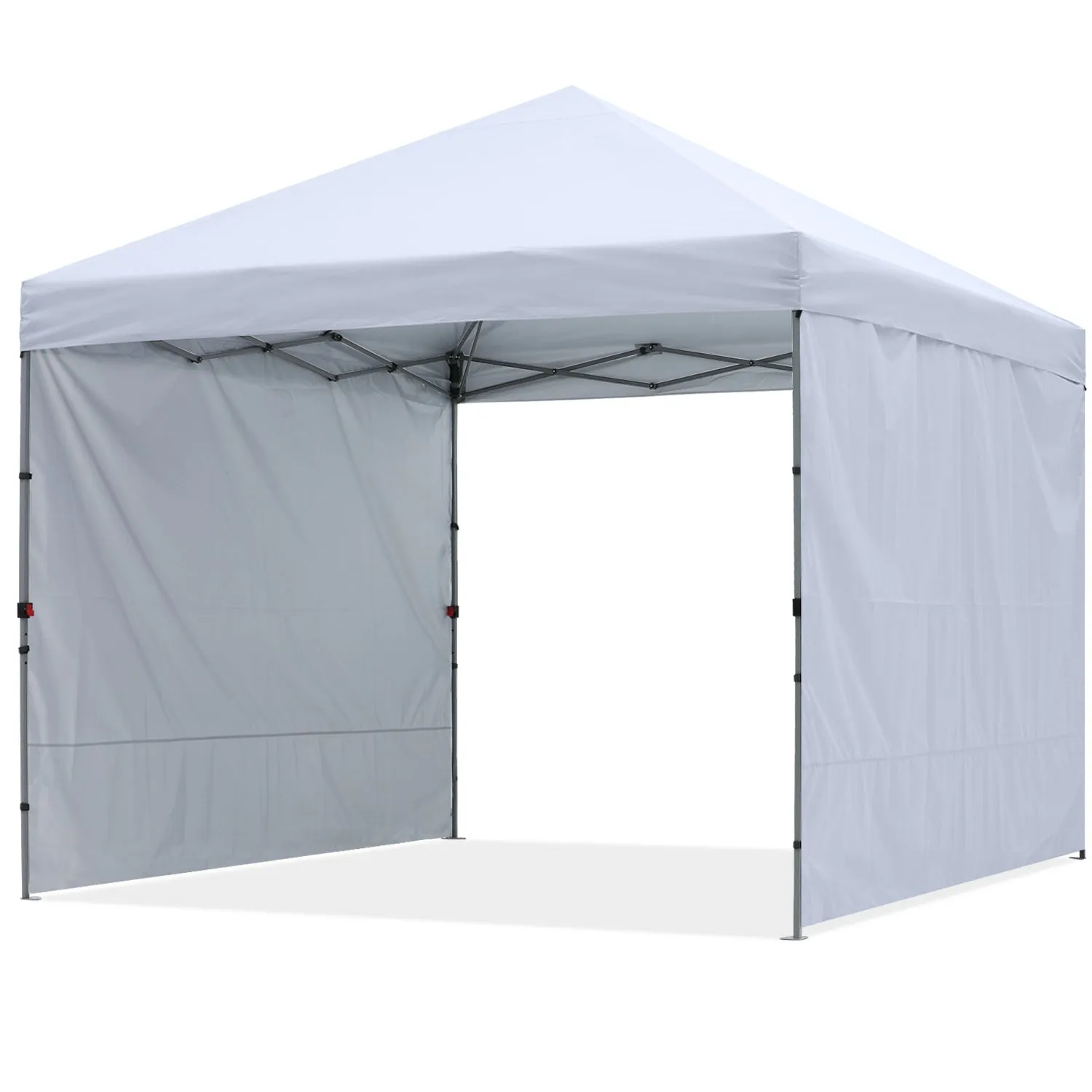 ABCCANOPY Outdoor Easy Pop up 10x10/8x8/6x6 Canopy Tent With 2 Sun Walls