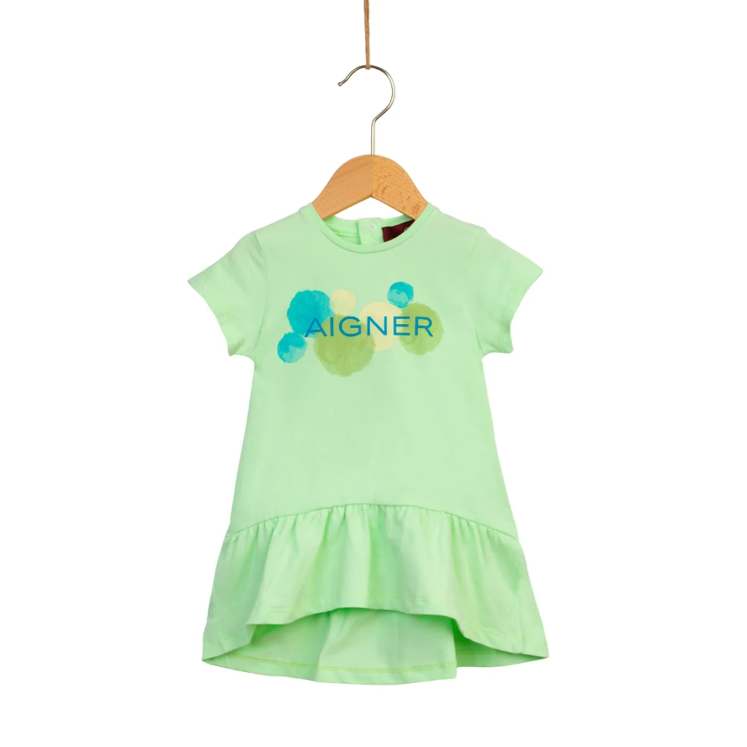 Aigner Kids Baby Girl's Cotton Logo Dress