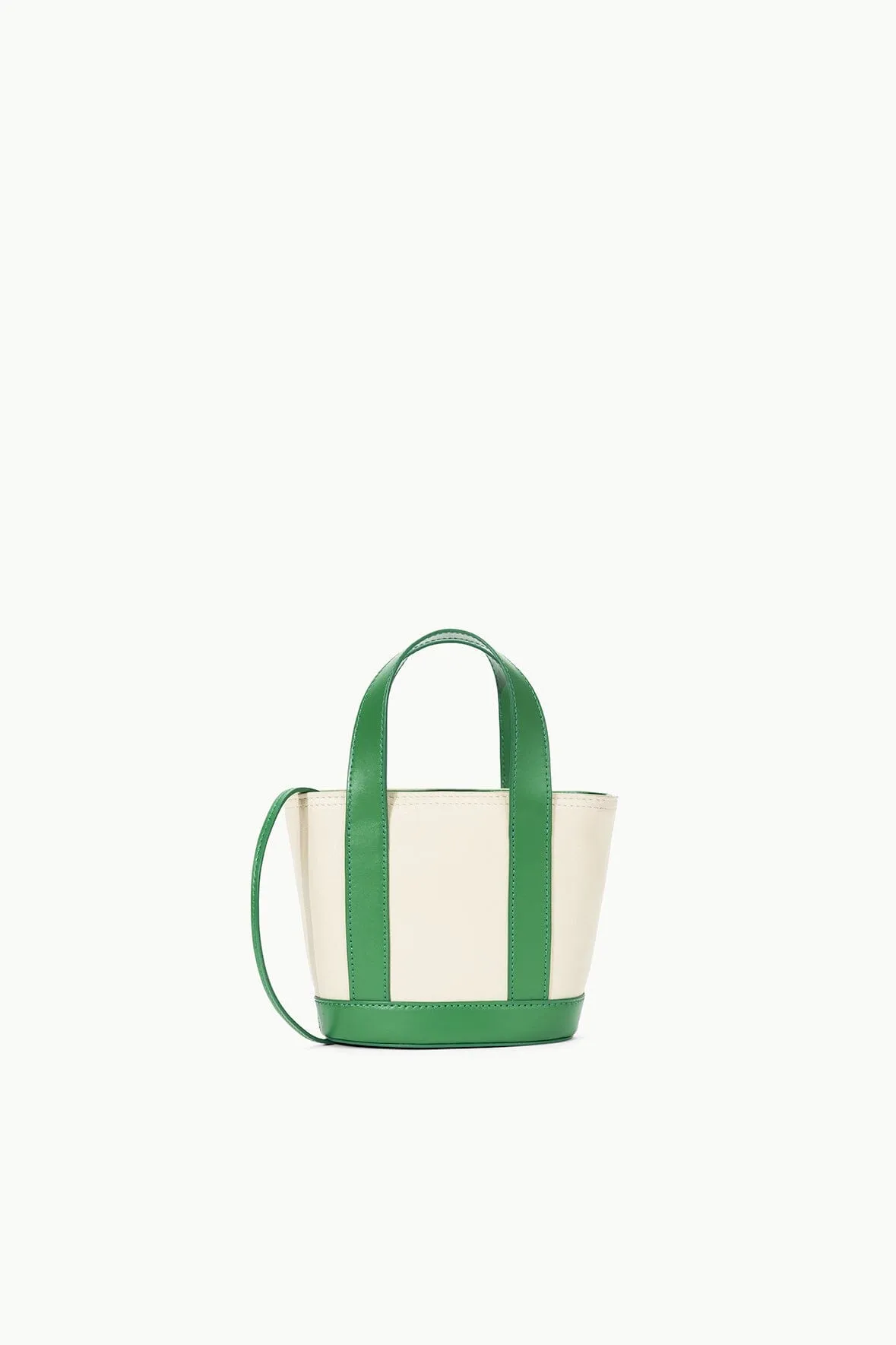 ALLORA MICRO TOTE | CREAM LEAF