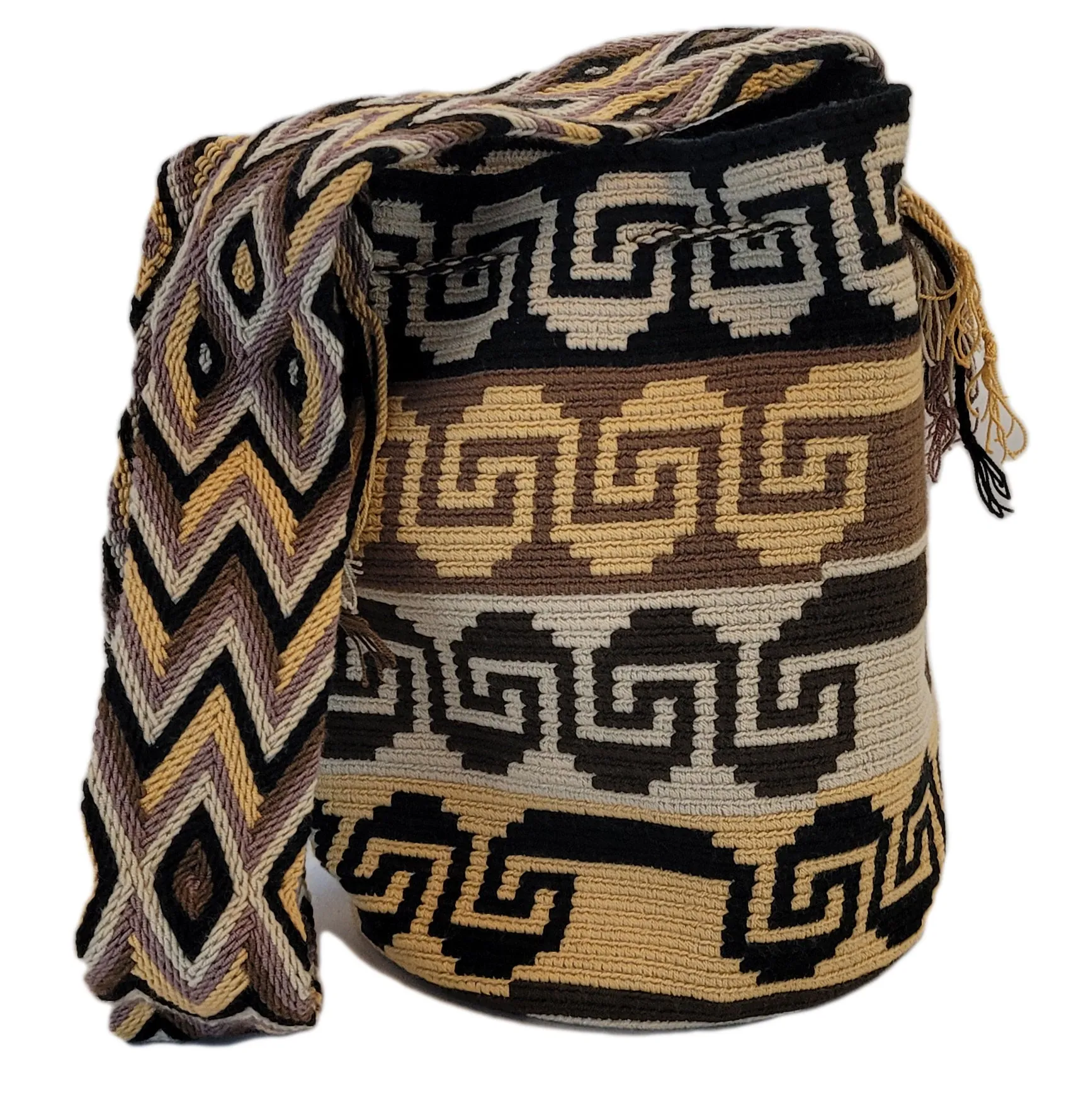 Aniyah Large Handmade Wayuu Mochila bag