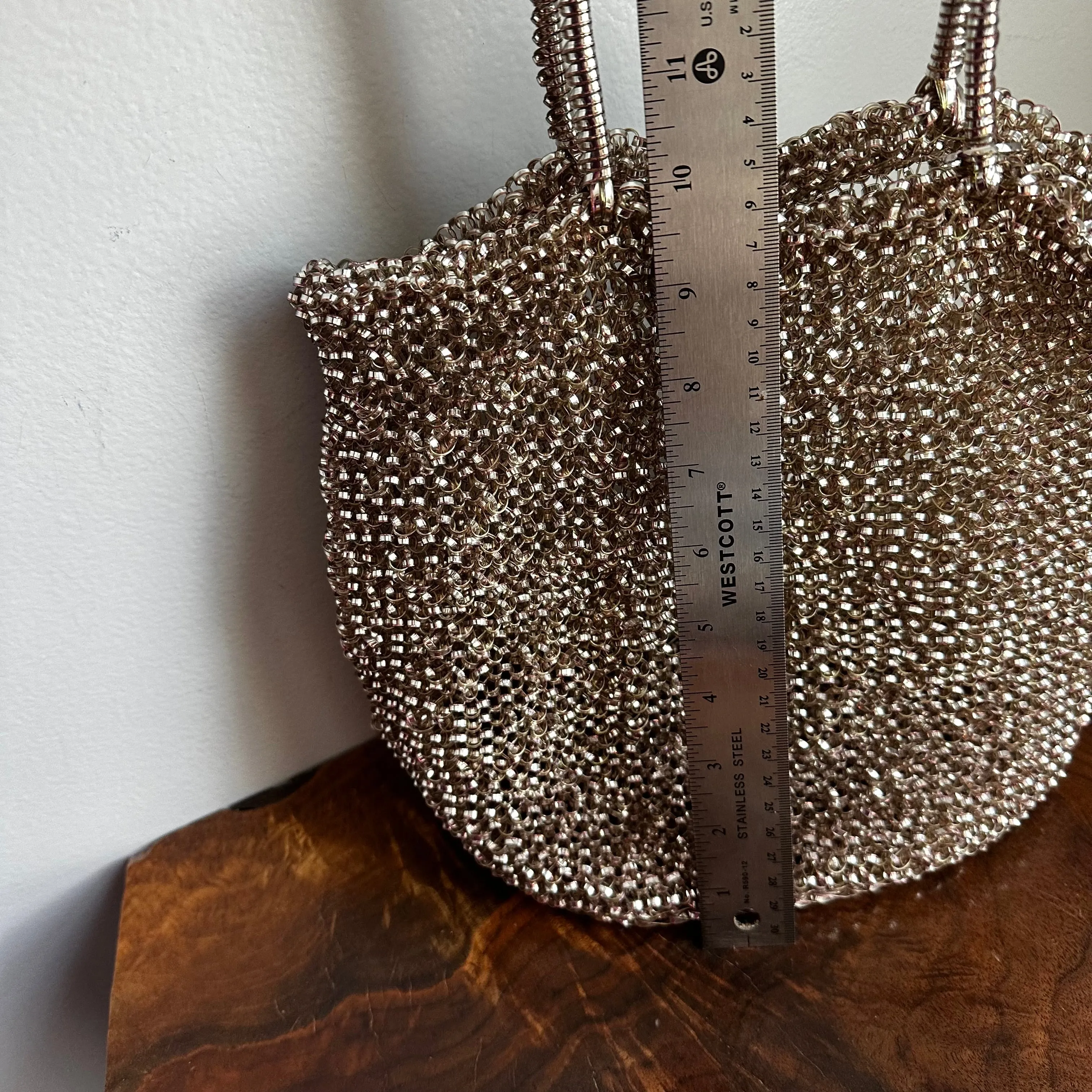 Anteprima Wirebag Tote in Silver/Rose Gold