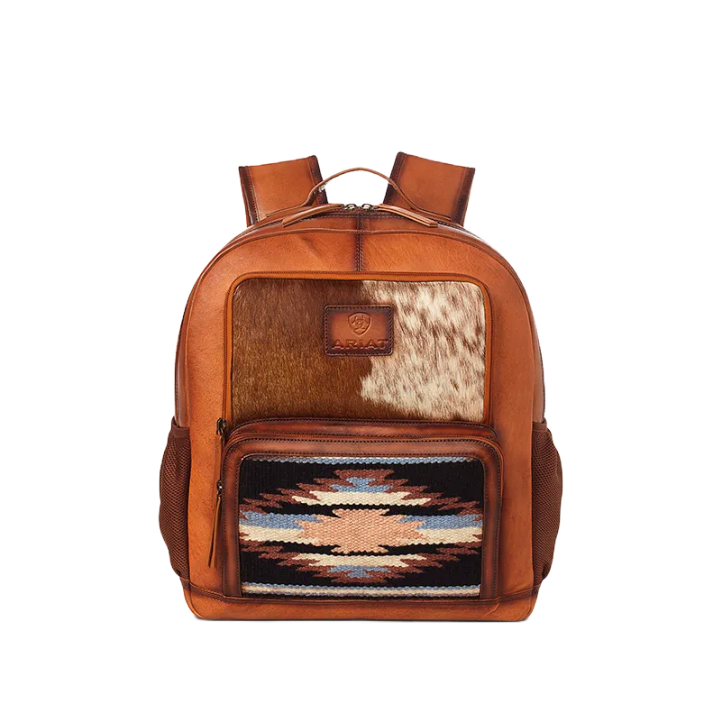 Ariat Aztec Calf Hair Leather Backpack A460003297