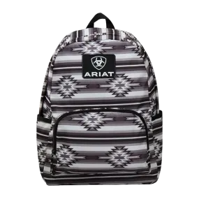 Ariat Aztec Graphic Grey & White Western Backpack A460002297