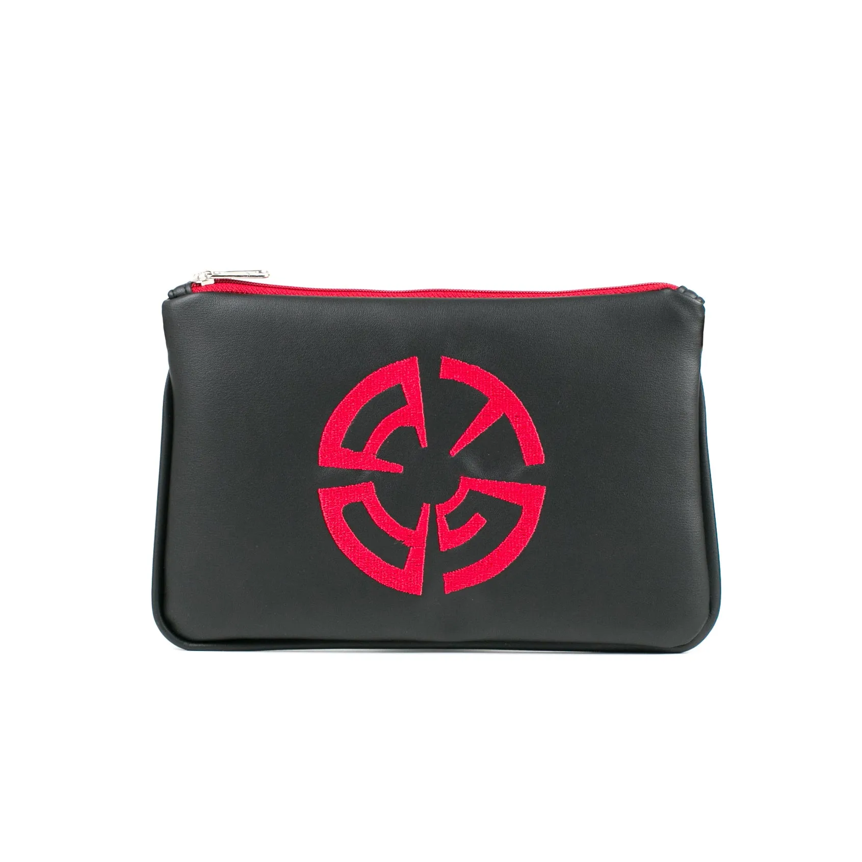 ATG Productions Vegan Flat Clutch/Crossbody Bag (Multicolored)