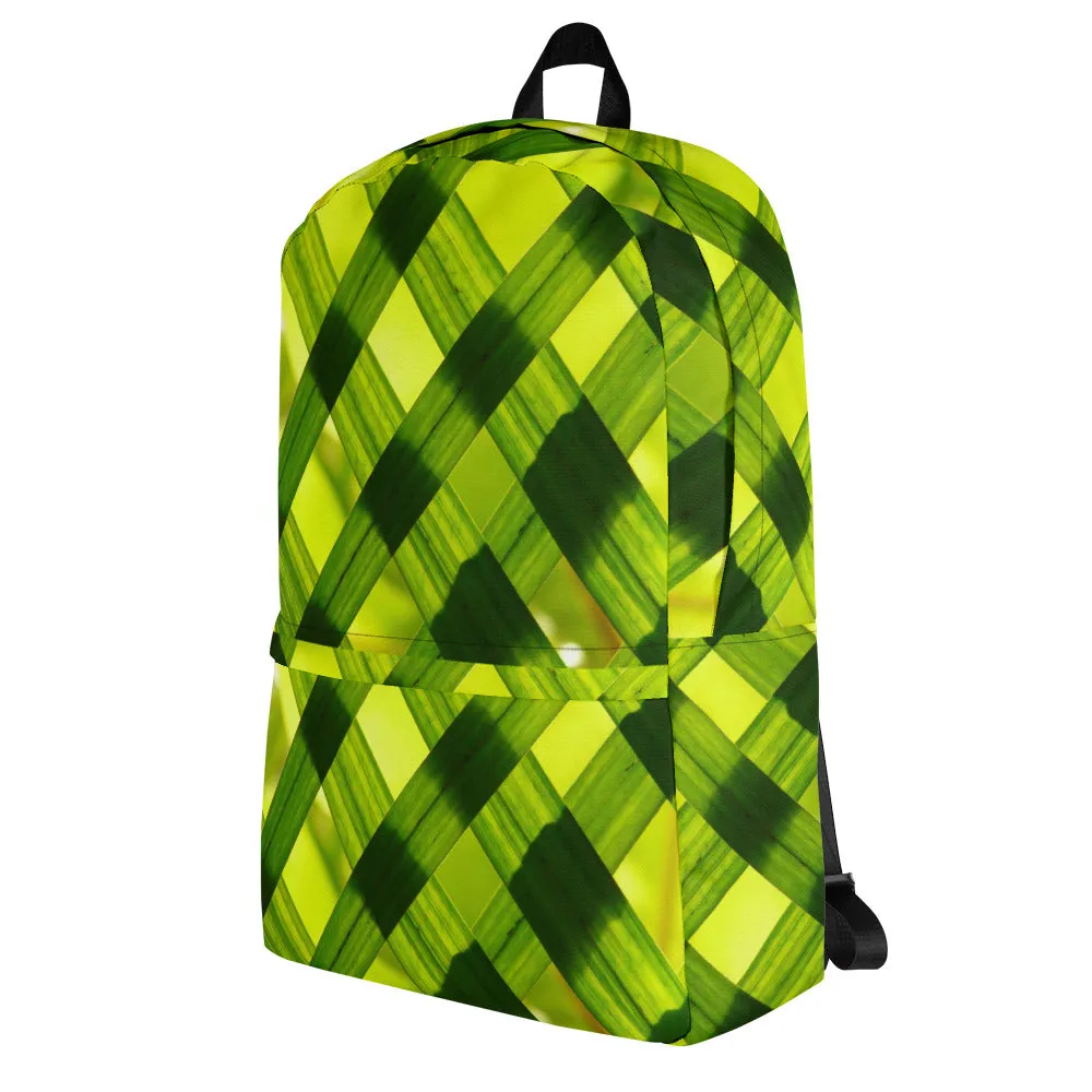 Backpack Grass Green Strips