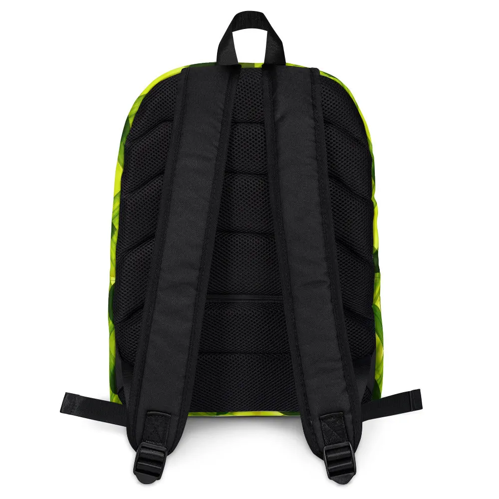 Backpack Grass Green Strips