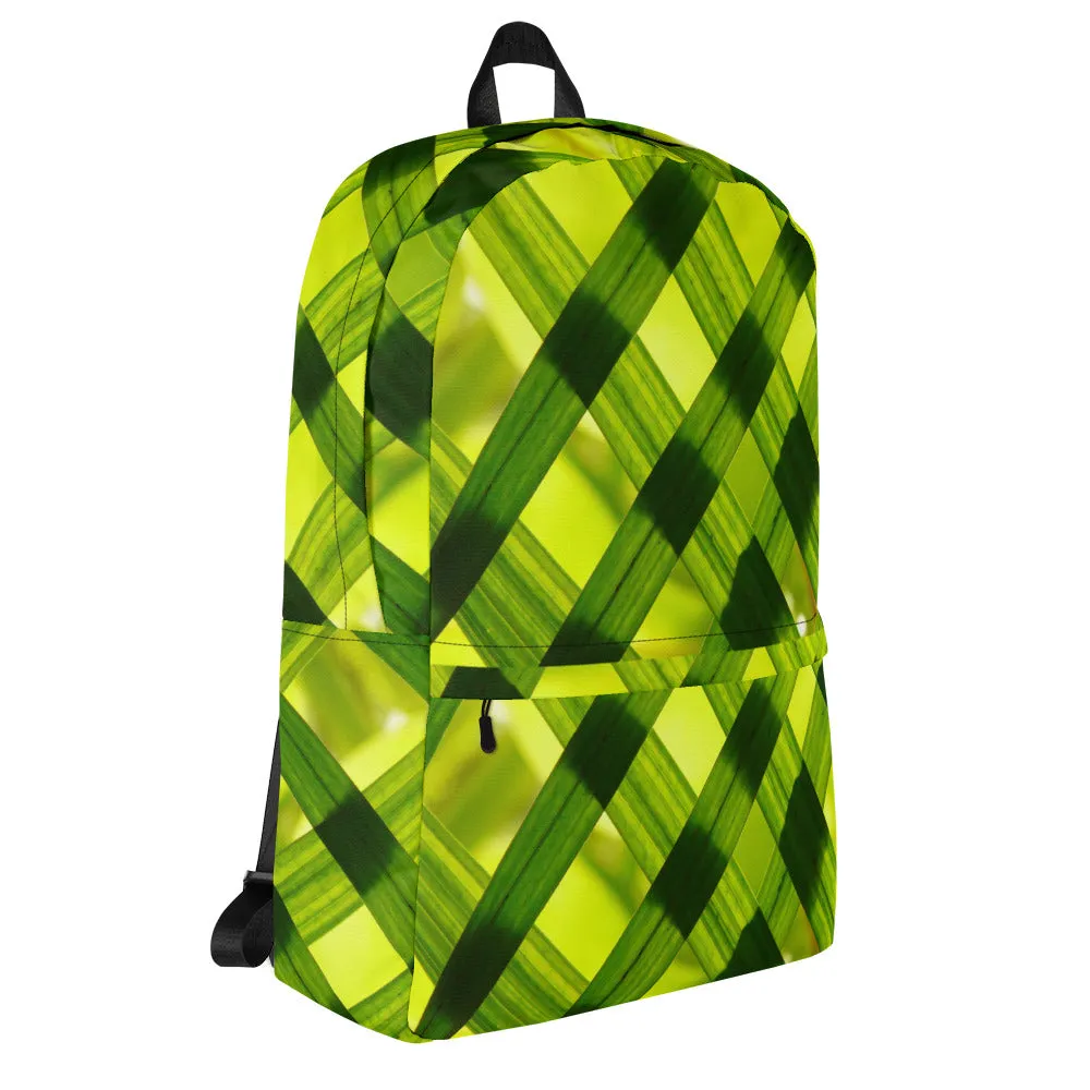 Backpack Grass Green Strips