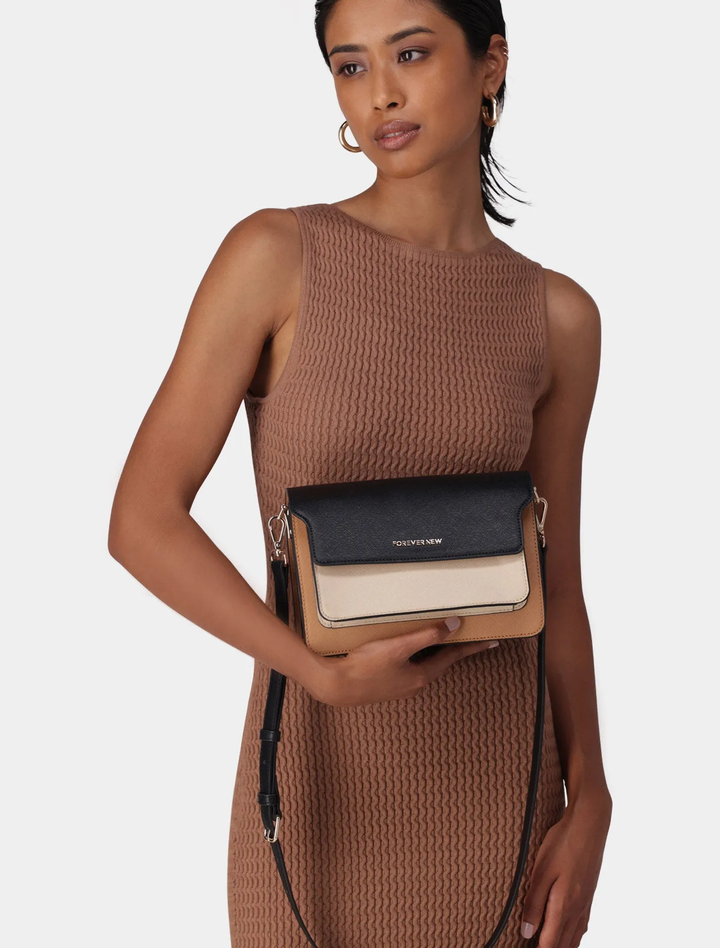 Bailey Colourblock Boxy Crossbody Bag