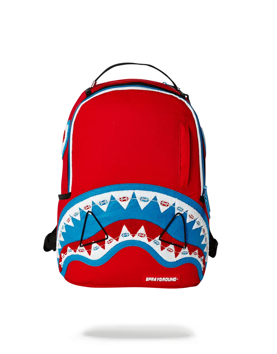 BRACES SHARK (RED)