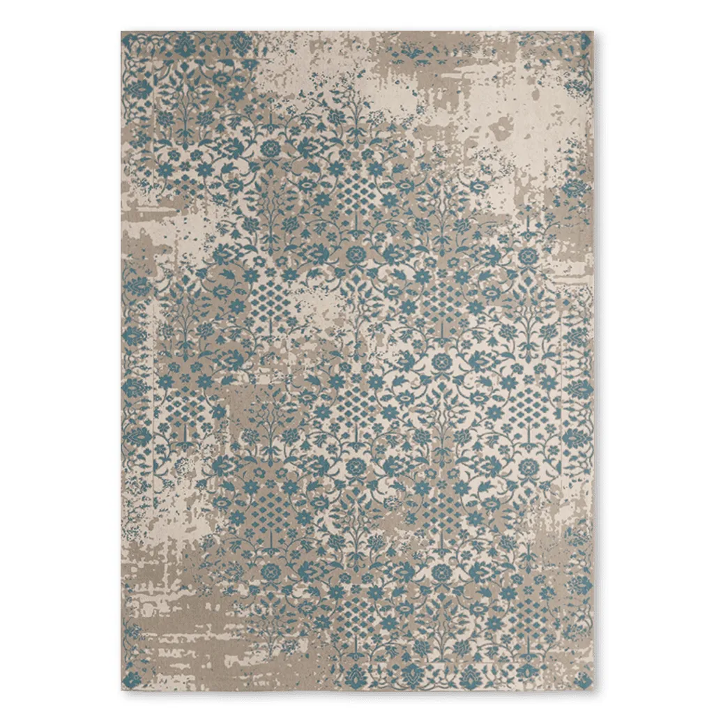 Chateau Rug - Prussian Blue