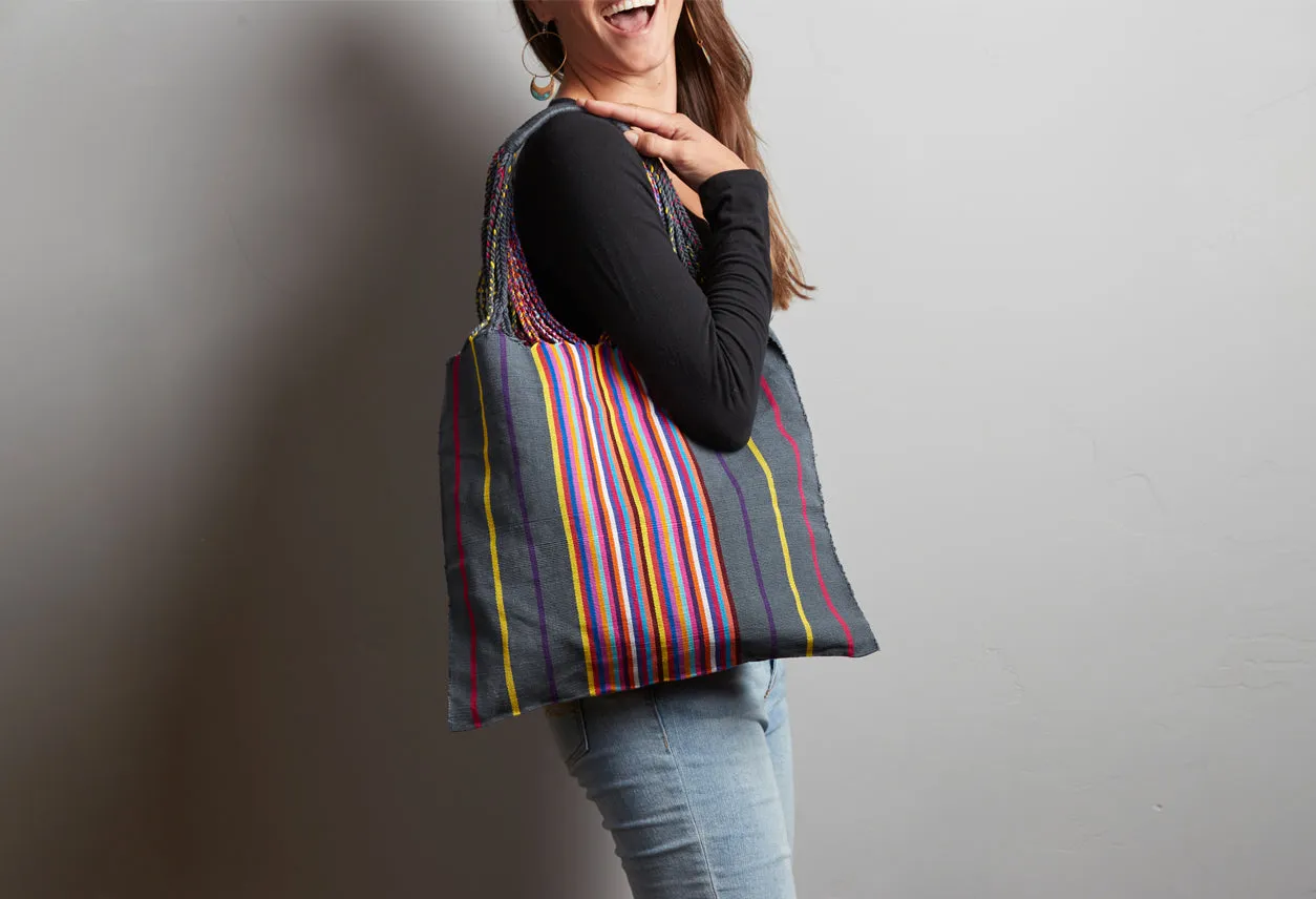 Chiapas Woven Market Hammock Bag by Verve Culture