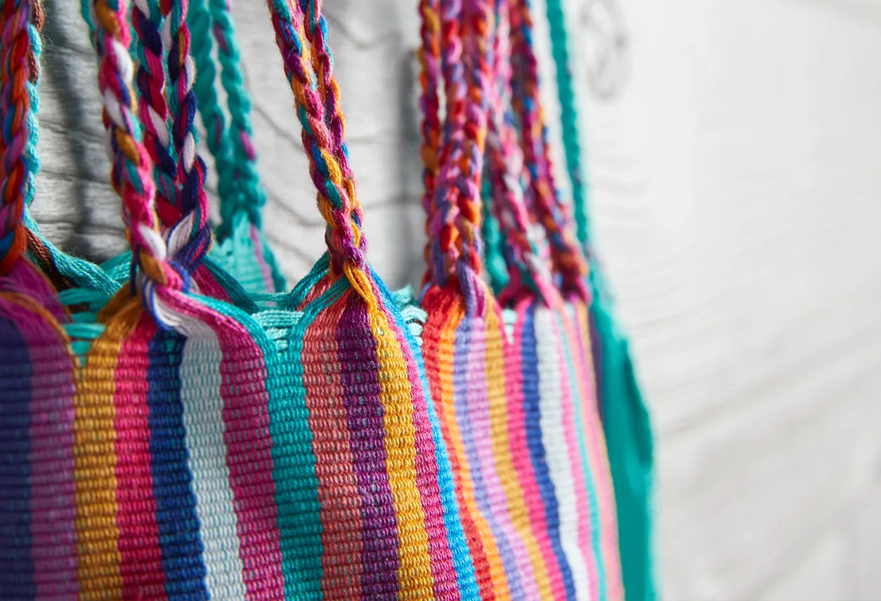 Chiapas Woven Market Hammock Bag by Verve Culture