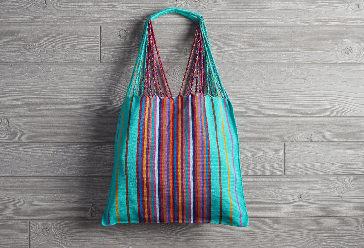 Chiapas Woven Market Hammock Bag by Verve Culture