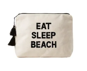 EAT SLEEP BEACH - Crystal Bikini Bag Clutch