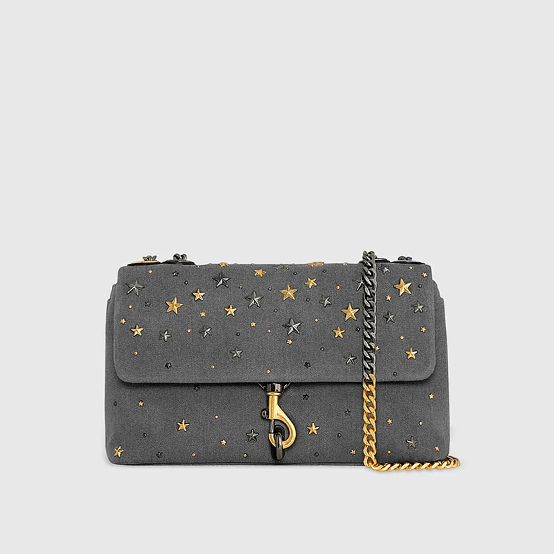 Edie Medium Crossbody With Degrade Studs