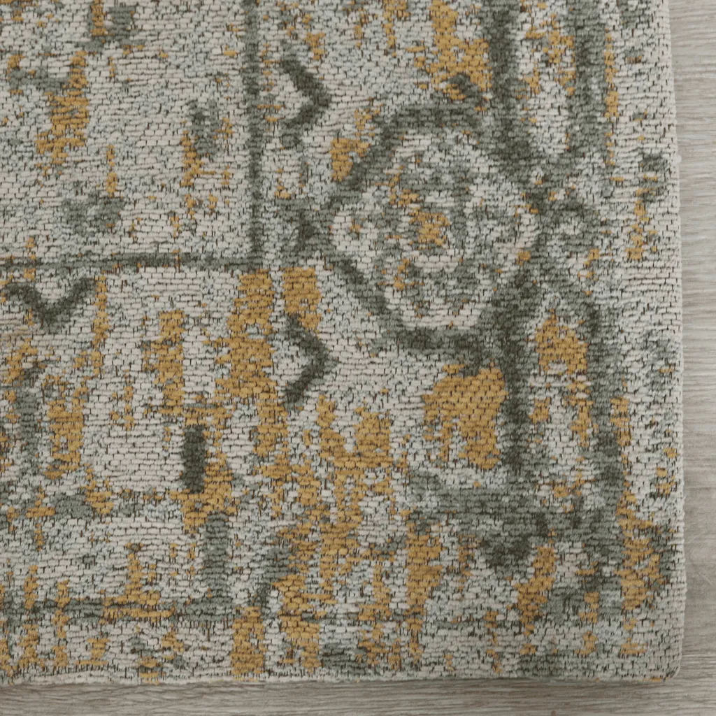 Fields Rug - Green Tones