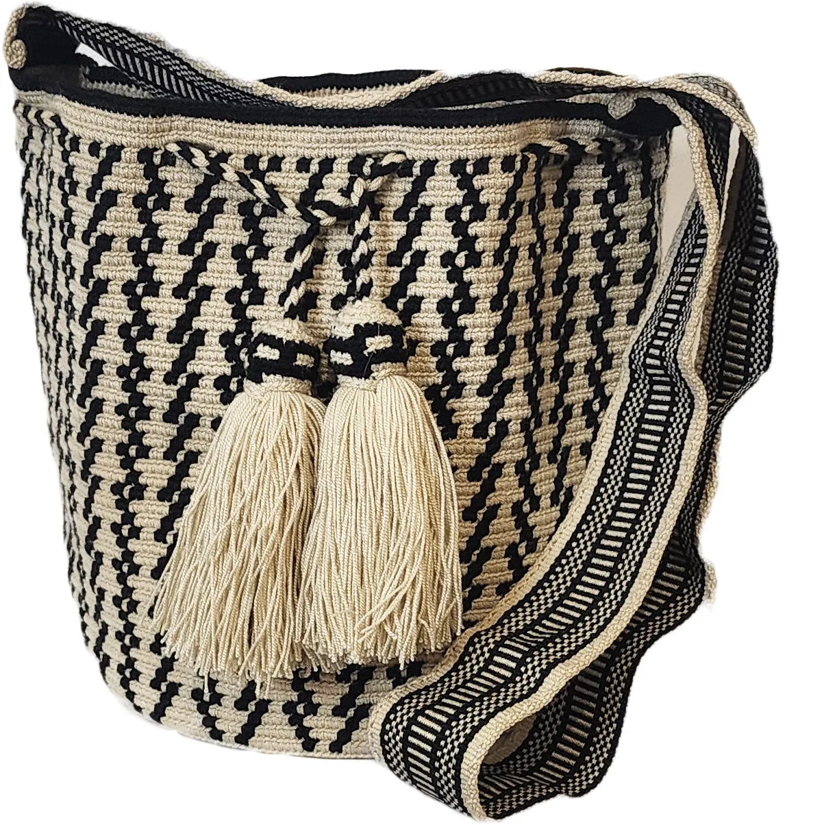 Flora Handmade Wayuu Mochila Bag