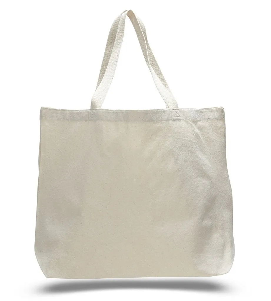 Get Your Hands On The Perfect Custom Canvas Jumbo Tote Bag!