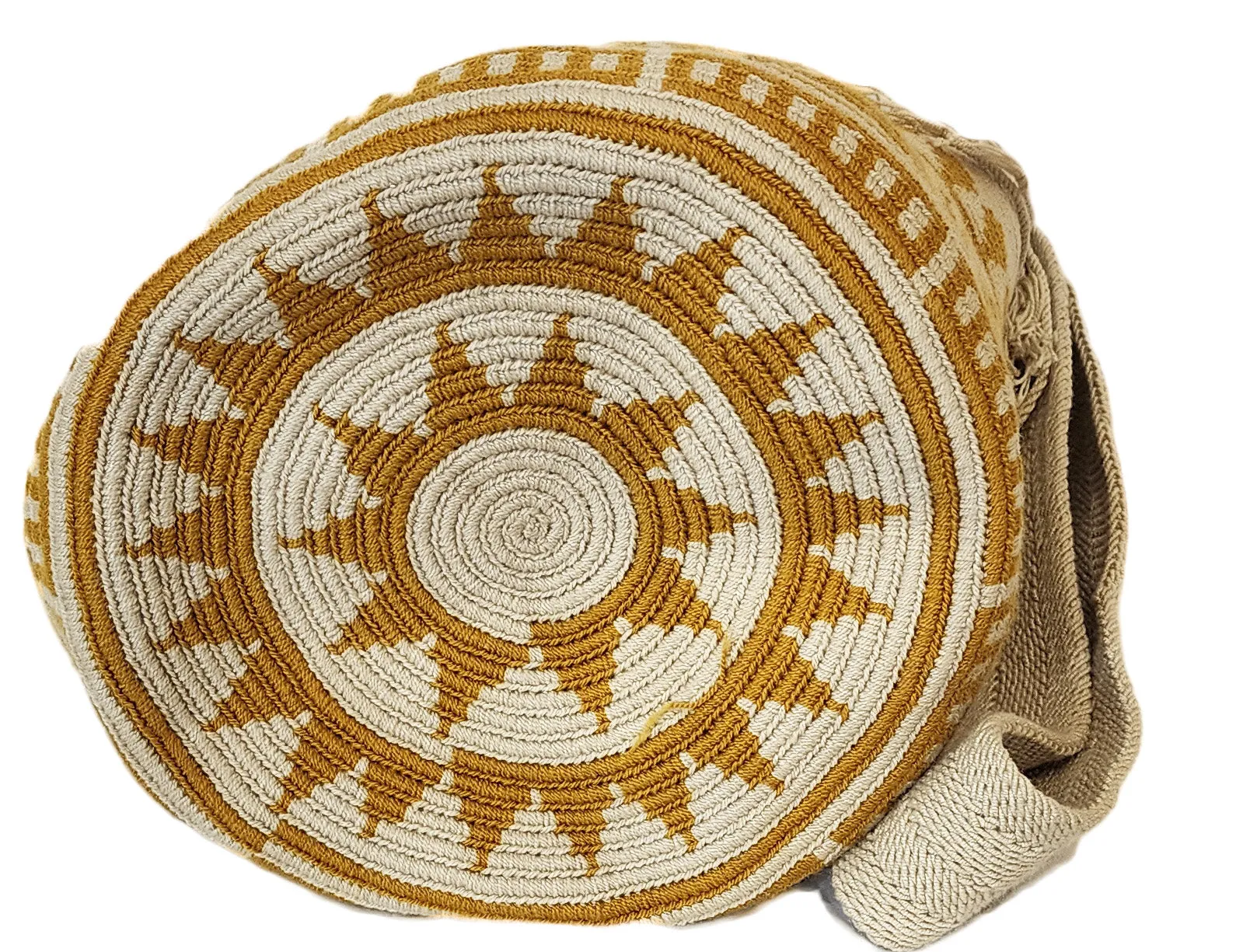 Hanna Large Handmade Crochet Wayuu Mochila Bag