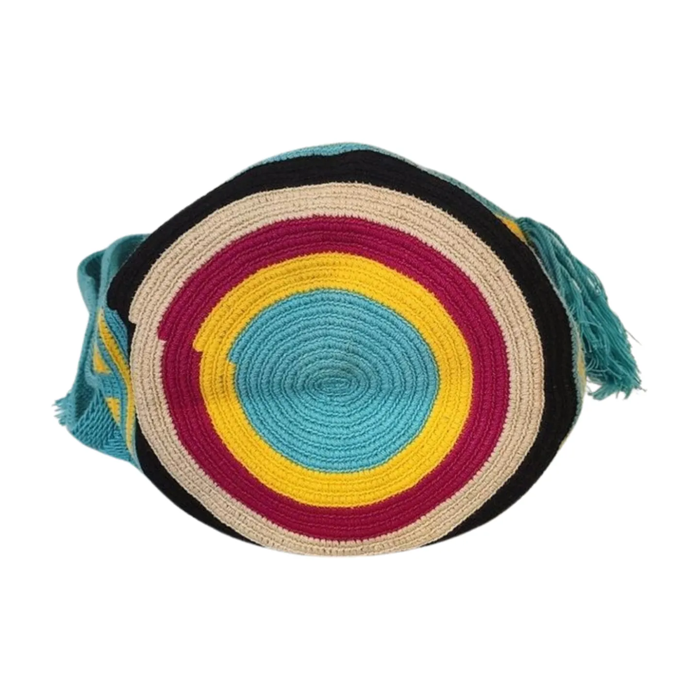 Kendra Large Handmade Crochet Wayuu Mochila Bag