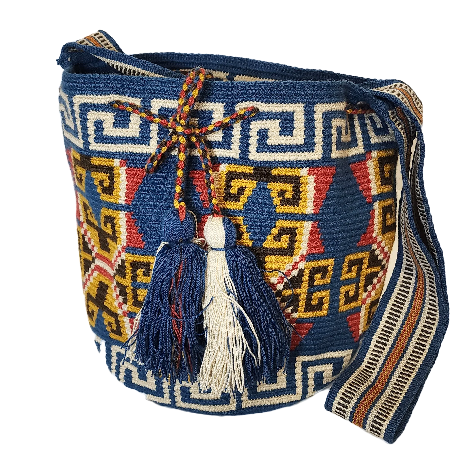 Mazikeen Large Handmade Crochet Wayuu Mochila Bag