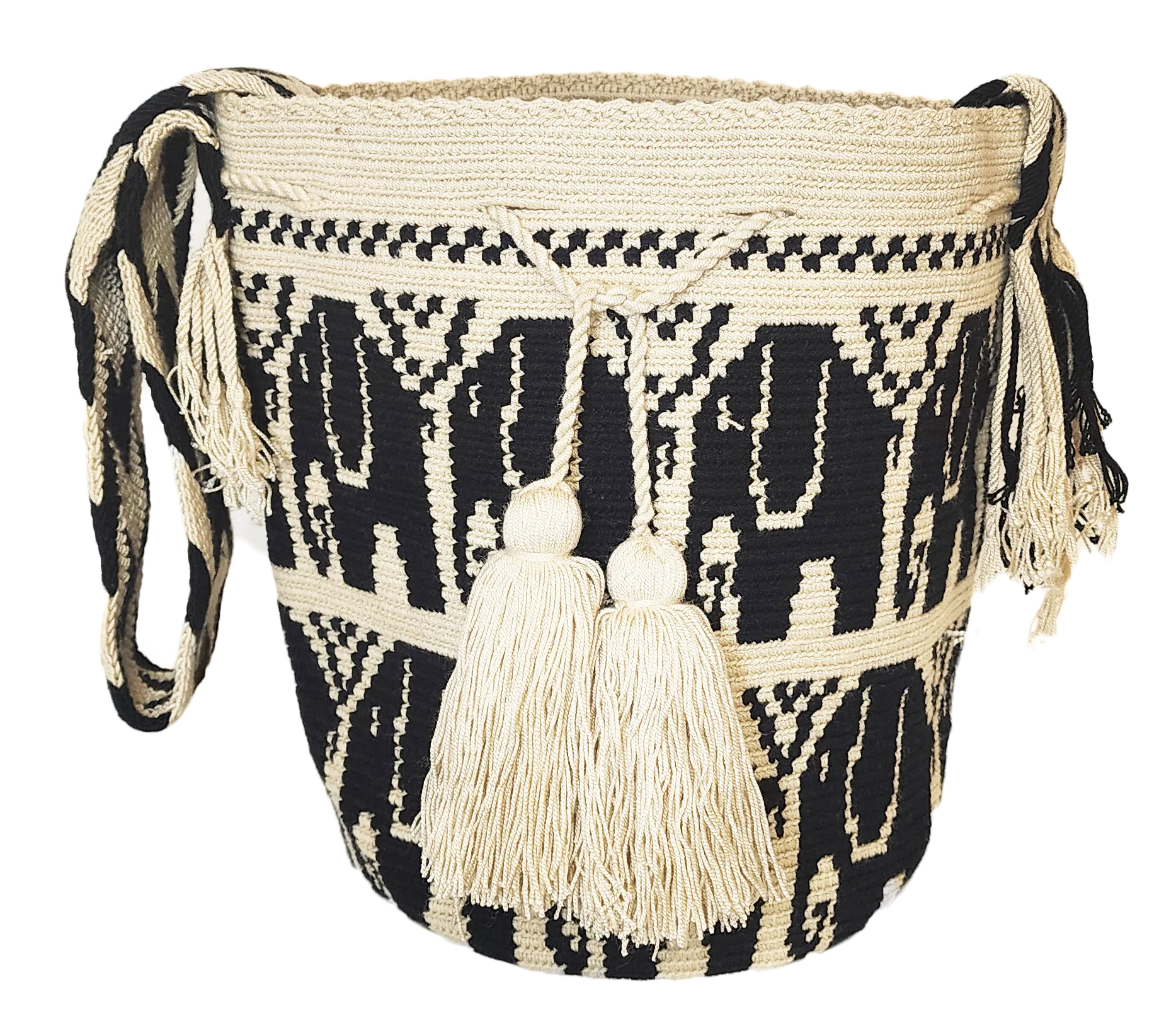 Meredith Handmade Large Wayuu Mochila Bag