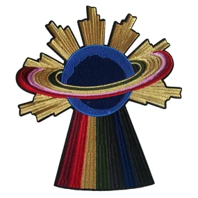 Multicolor Cosmic Design Patch