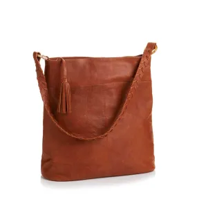 Oversized Leather Hobo Bag - Fair Trade Bag