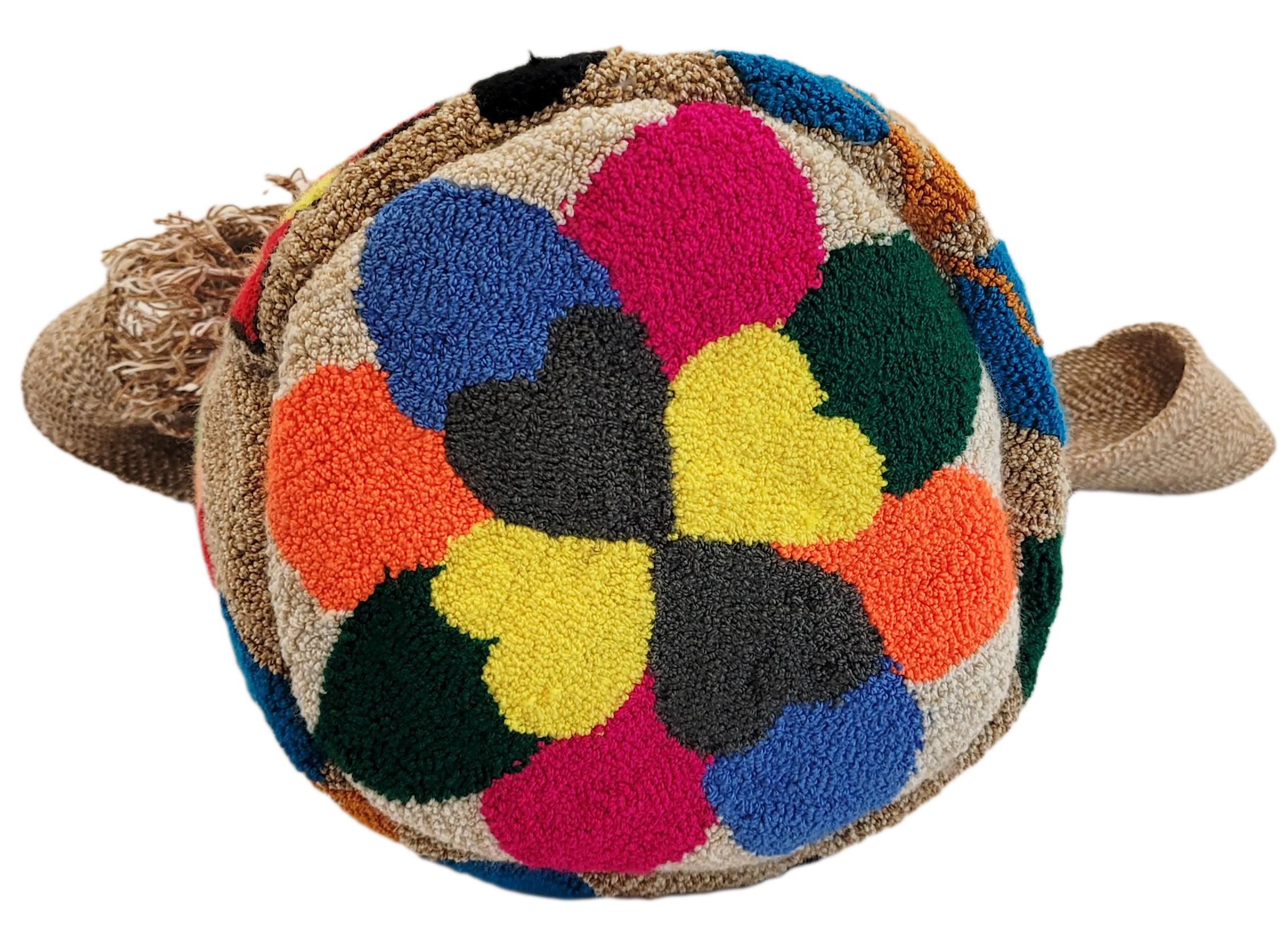 Raelynn Large Handmade Punch-needle Wayuu Mochila Bag