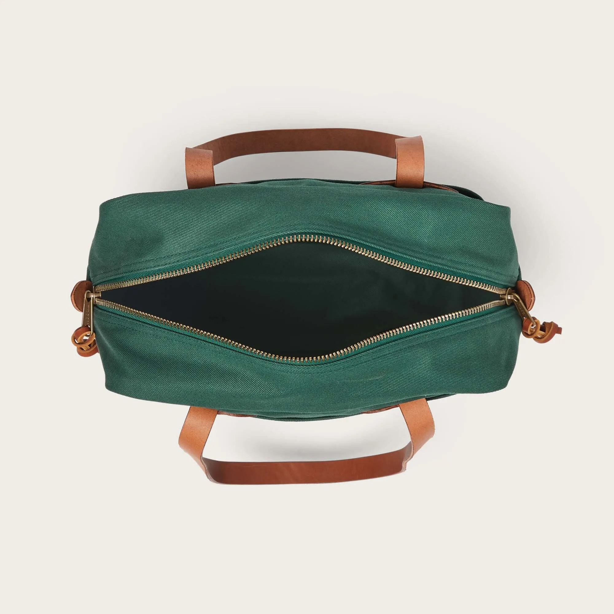 RUGGED TWILL TOTE BAG WITH ZIPPER