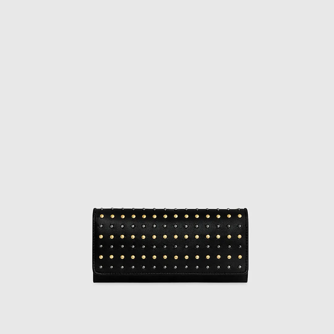 Studded Continental Wallet