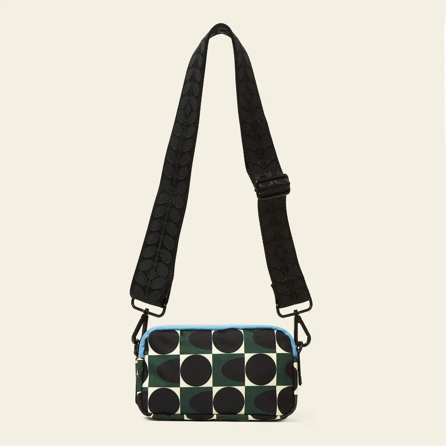 Tripod Crossbody - Spot Square Forest