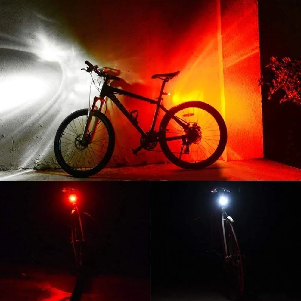 Waterproof USB Rechargeable Bicycle Light