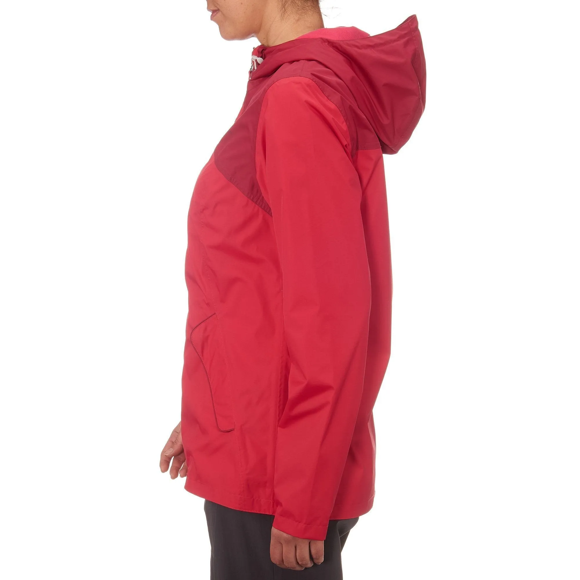 Women's Hiking Jacket Waterproof Arpenaz 100