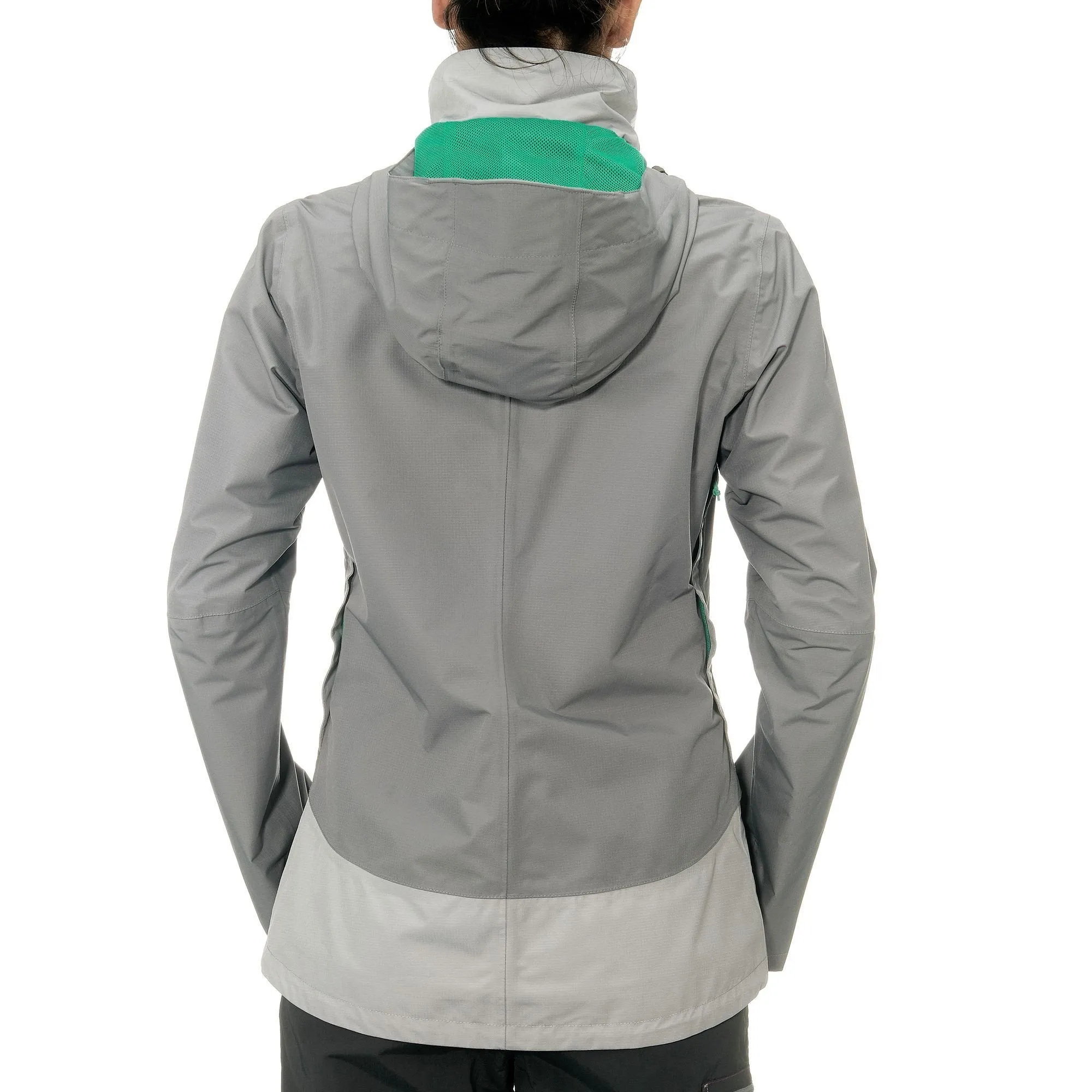 Women's Hiking Rain Jacket Forclaz 100