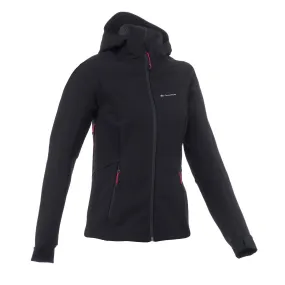 Women's Hiking Softshell Jacket WindWarm 500