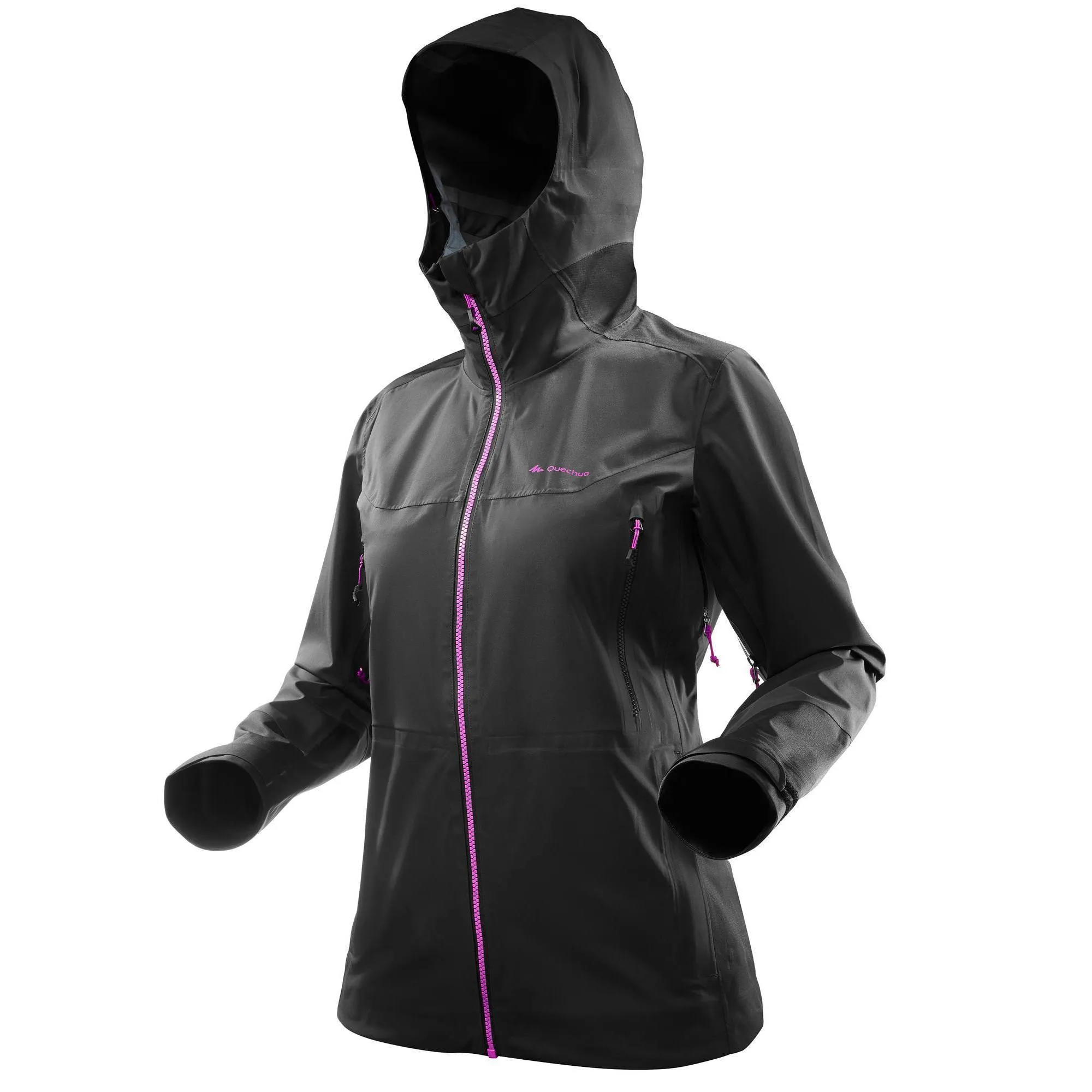 Women's Waterproof Hiking Rain Jacket Forclaz 900